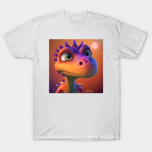 Baby Dinosaur Dino Bambino - Ozzy T-Shirt